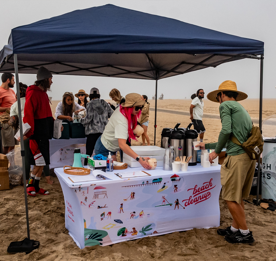High Seas Beach Cleanup